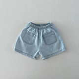 Denim Shorts & Shirt Set